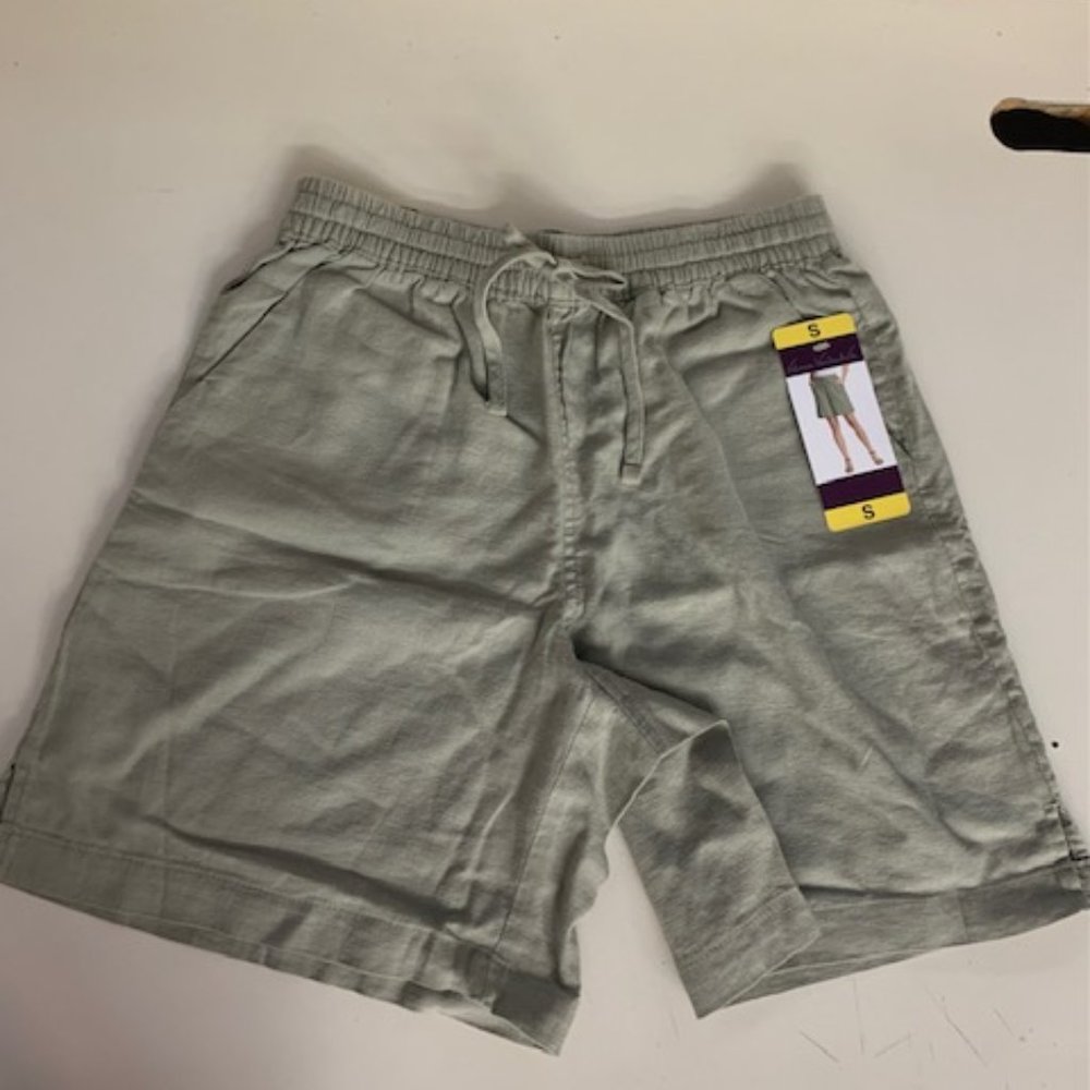 Gloria Vanderbilt Shorts Eucalyptus Small